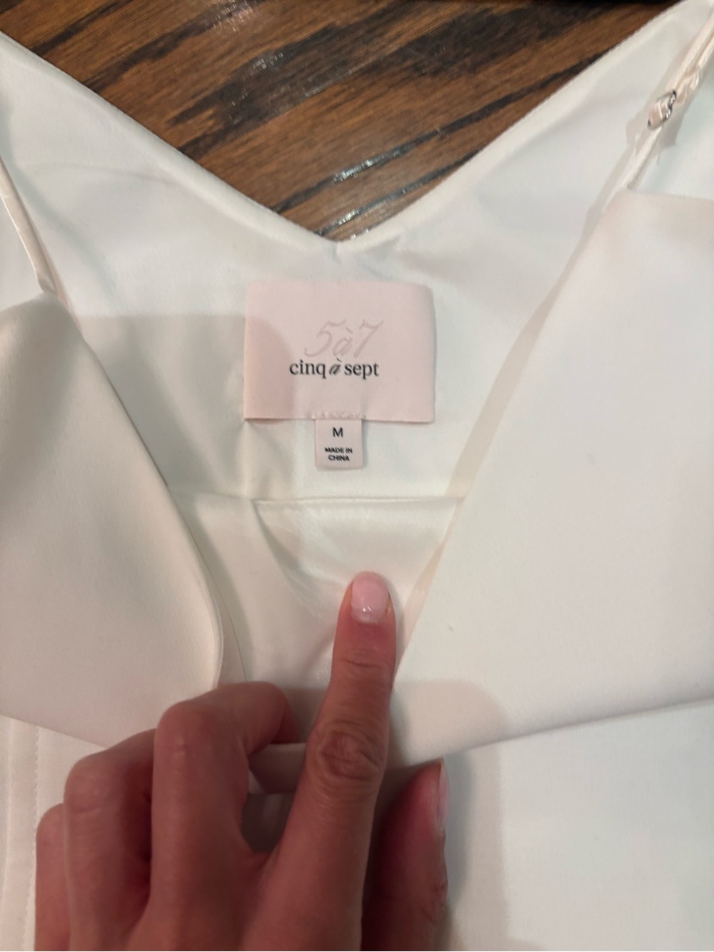 Cinq a sept White Feather-Trim Camisole Top - Picture 2 of 2